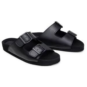 GREEN LACES TRUDA TWO STRAP SANDAL - BLACK - great condition